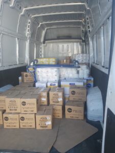 Компанијата Зегин и Фондацијата д-р Верица Механџиска со донација за погодените семејства од поплавите во Кичево