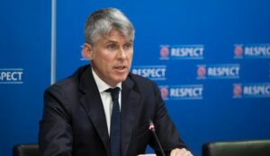 Шефот на судиите на УЕФА, Роберто Росети, на покана на претседателот Омерагиќ за првпат гостин во Македонија