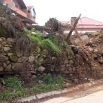 Пак куќа се спои со асфалтот во Битола