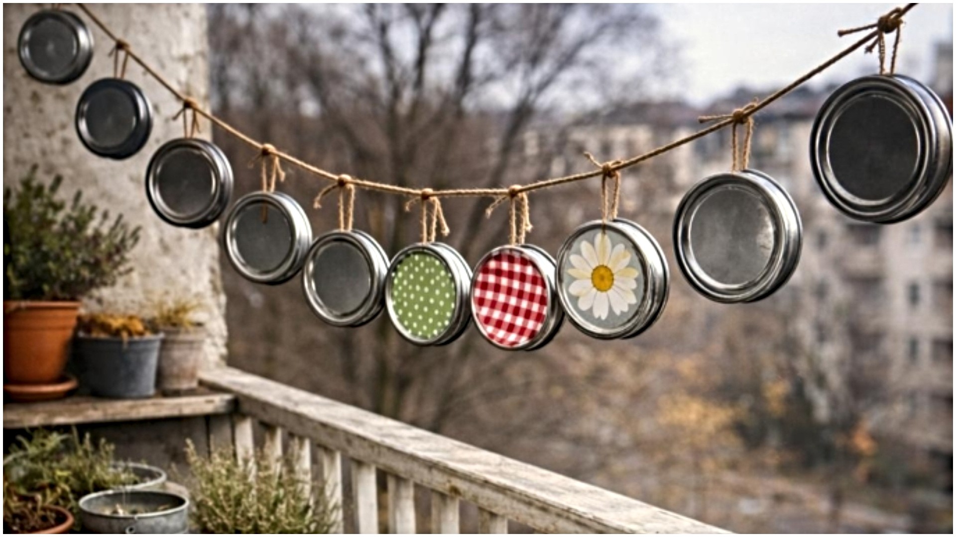 Нашите соседи масовно ставаат капаци од тегли на терасите: Кога ќе видите зошто, ќе го направите истото и вие