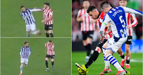 ВИДЕО: Црвен картон кој ќе крене прашина, Атлетик избегна пораз во дербито на Баскија