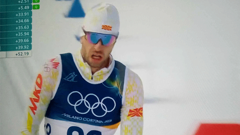 Ставре Јада беше побрз од шестмина на олимпискиот крос кантри спринт