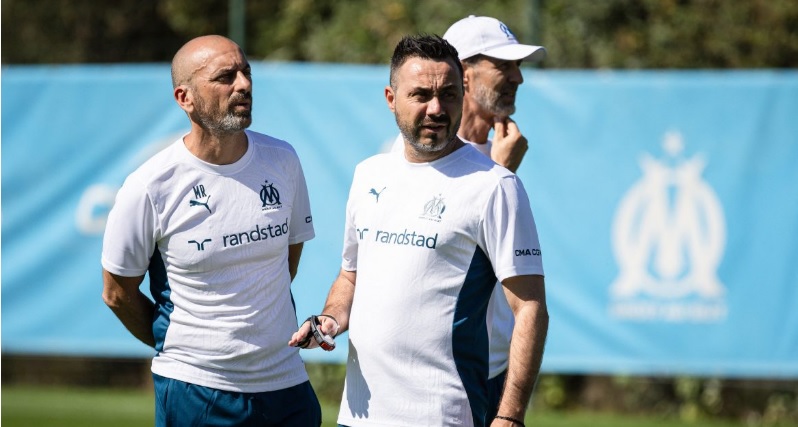 Олимпик Марсеј се раздели со тренерот Роберто Де Ѕерби