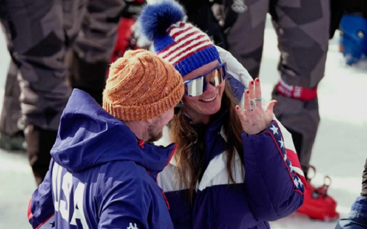 Дијамант наместо медал: Бризи Џонсон падна во супервелеслалом, но доби свршенички прстен