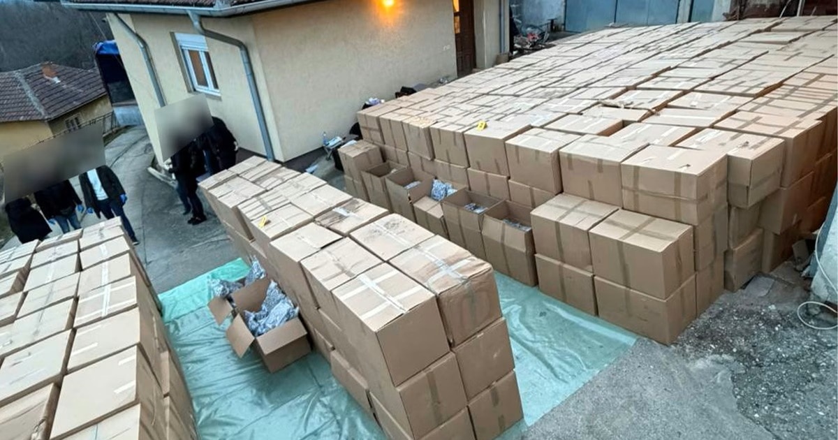 Пет тони марихуана од Северна Македонија запленети во Србија, тројца се во притвор