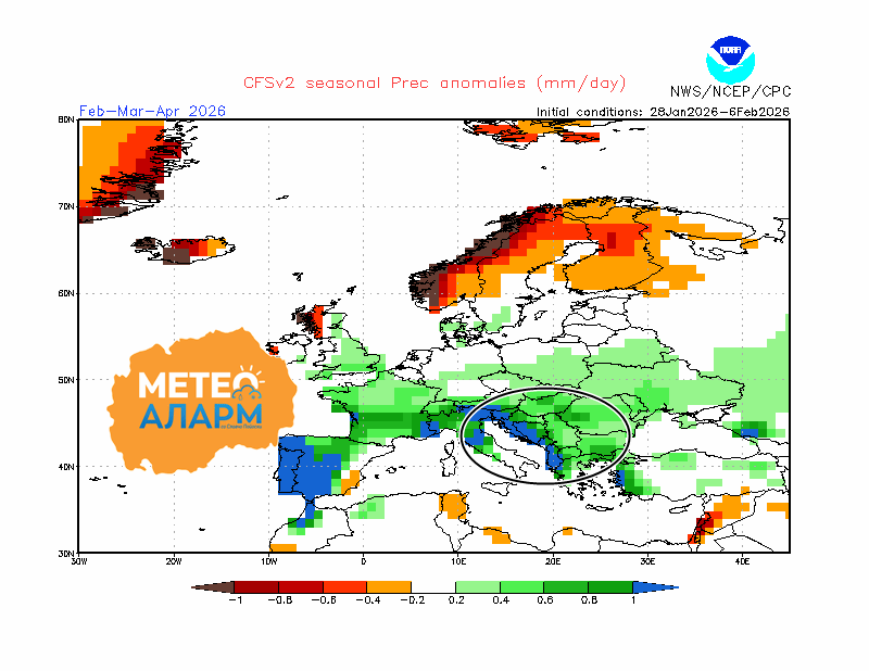 Периодот февруари – април носи нова опасност од поплави на Балканот