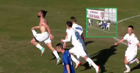 Мала мајсторија на Трајчевски: Погоди со пета на дебито за Скопје! (ВИДЕО)