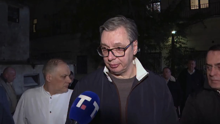 (Видео) Вучиќ за состојбата на министерот Ивица Дачиќ: Се молиме за него