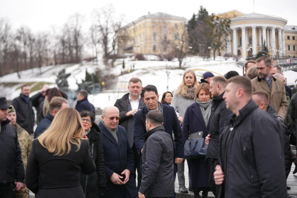 Првиот заменик-претседател на Владата и министер за европски прашања Беким Сали во официјална работна посета на Украина