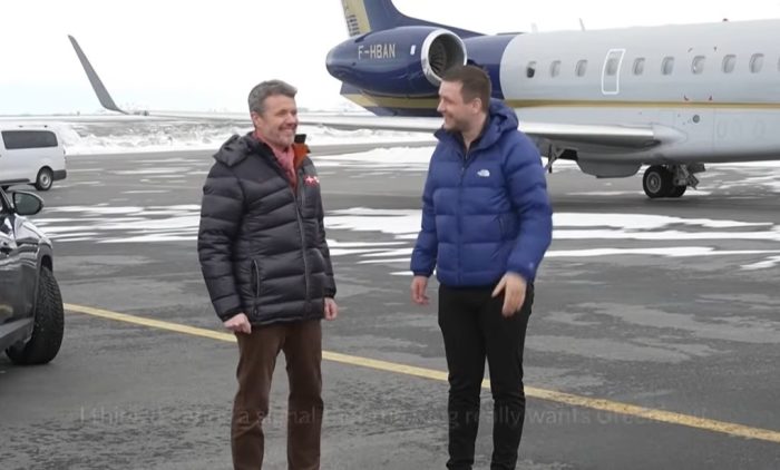 Данскиот крал пристигна во посета на Гренланд