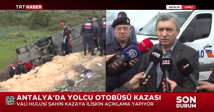 (ВИДЕО) АВТОБУС СЕ ПРЕВРТЕ ВО ТУРЦИЈА: Загинаа осум луѓе, има и многу повредени