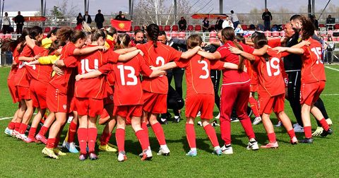 Милеска ги избра фудбалерките за квалификациите на Македонија У17