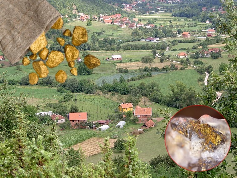 Ова село кај нашите соседи буквално лежи на злато: Откриено е поголемо наоѓалиште отколку што се претпоставувало, но тоа не е сè