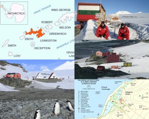 Икони од Бугарскиот и Вселенскиот патријарх поставени во антарктичката база „Св. Климент Охридски“