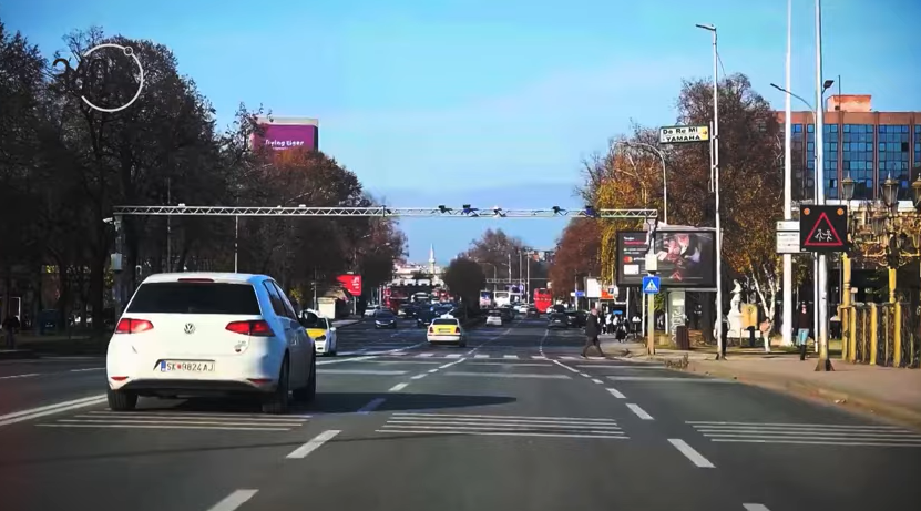 Од денеска ќе се казнуваат прекршоците детектирани од камерите на „Безбеден град“