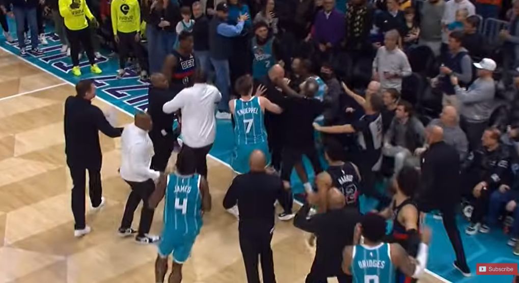 Ноќта во НБА беше зачинета со – масовна тепачка! (ВИДЕО)