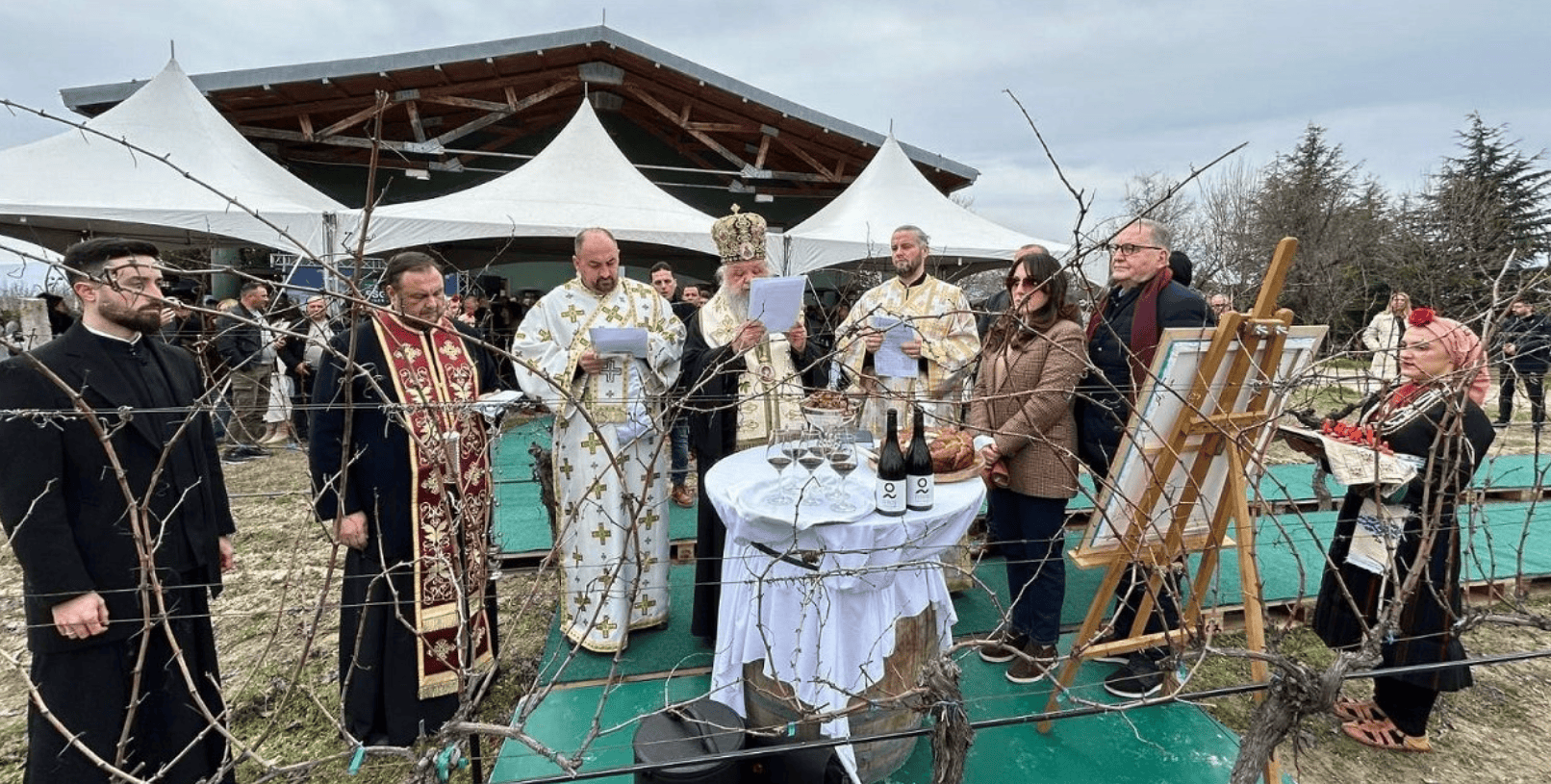 ВИНАРИЈАТА „ТИКВЕШ“ ГО ОДБЕЛЕЖА СВЕТИ ТРИФУН: Во знакот на одржливоста и иновациите во винската индустрија