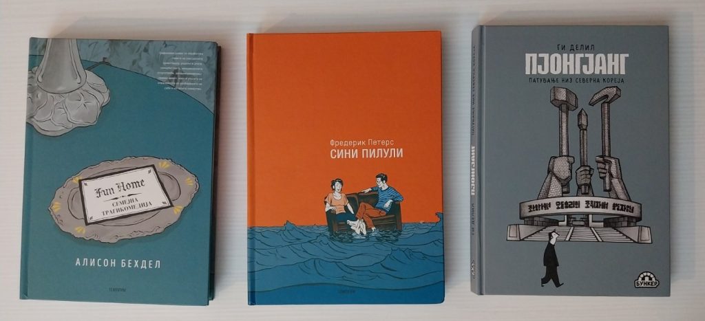 Само три од стоте најдобри стрипови на 21-от век се преведени на македонски јазик