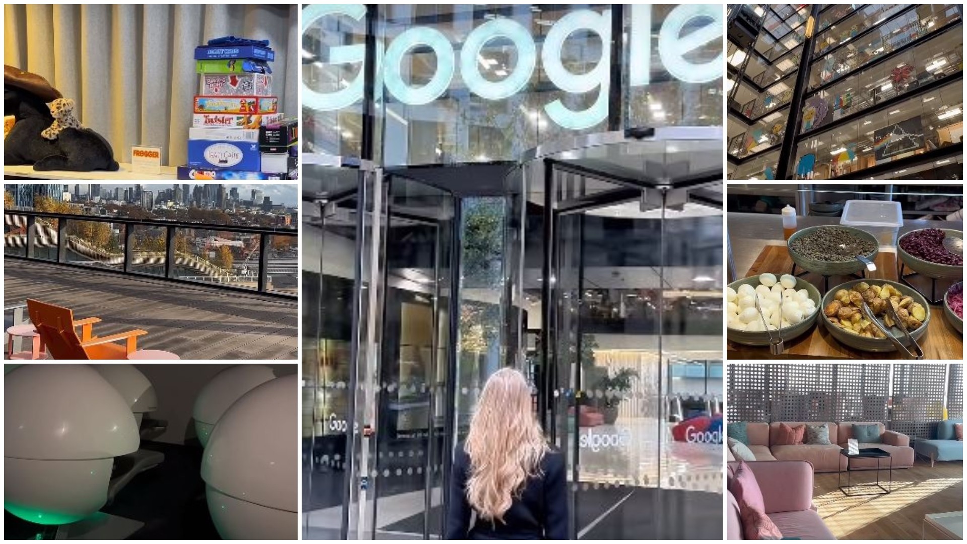 Бесплатана храна на два ката, тераса со спектакуларен поглед, 2434 простории за одмор и соби за дремка: дали ова е работниот простор од соништата?