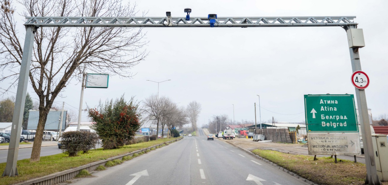 За една седмица констатирани 4991 сообраќајни прекршоци преку „Безбеден град“