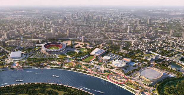 Индија гради спортски дистрикт: Одржлива архитектура и наследство за идните генерации