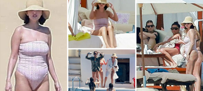 Селена Гомез не пропушта одмор со другарките – се сонча во монокини на плажа во Мексико (фото)