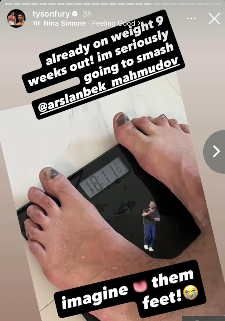 Тајсон Фјури: Девет недели пред борбата сум во идеална тежина. Сериозно ќе го разбијам!