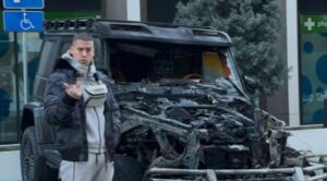 Уапсено 23-годишно момче кое му го запали џипот на Бака Прасе