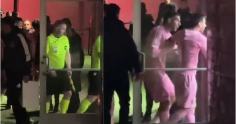 Меси е лош губитник: Суарез го спречи да не се пресмета со судиите (ВИДЕО)