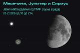 Денес на ПМФ јавно астрономско набљудување