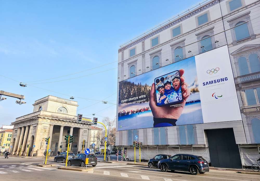 Кампањата „Отвореното секогаш победува“ на Samsung започна во Милано