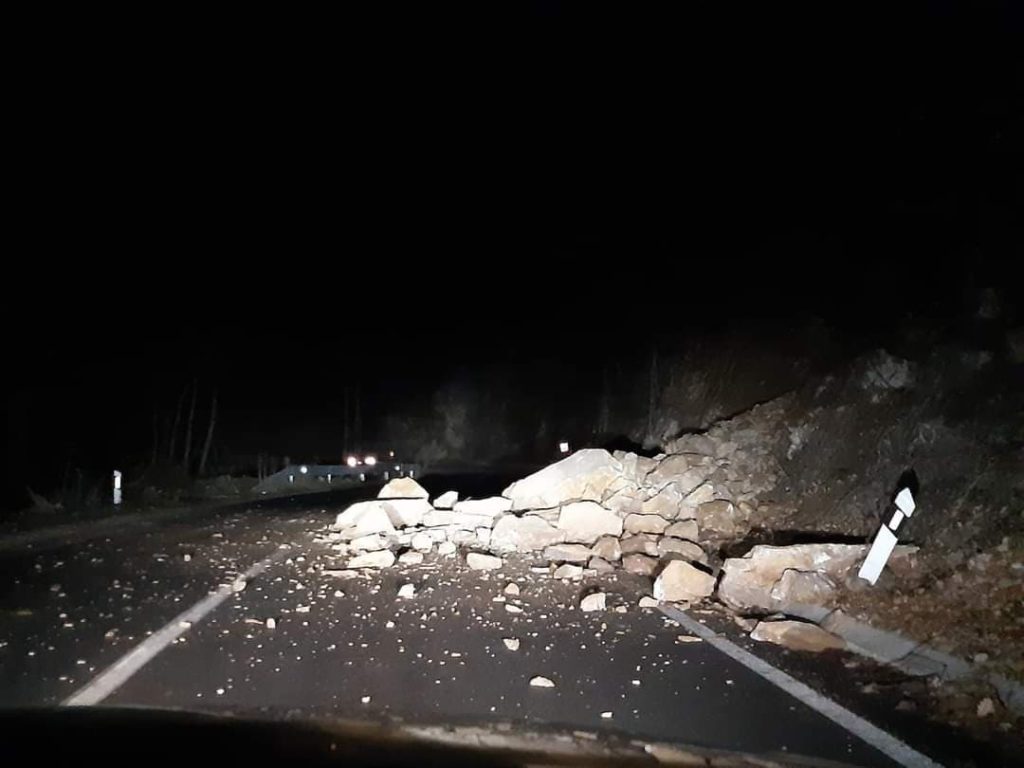 Голем одрон кај Сопот на патниот правец Скопје – Велес