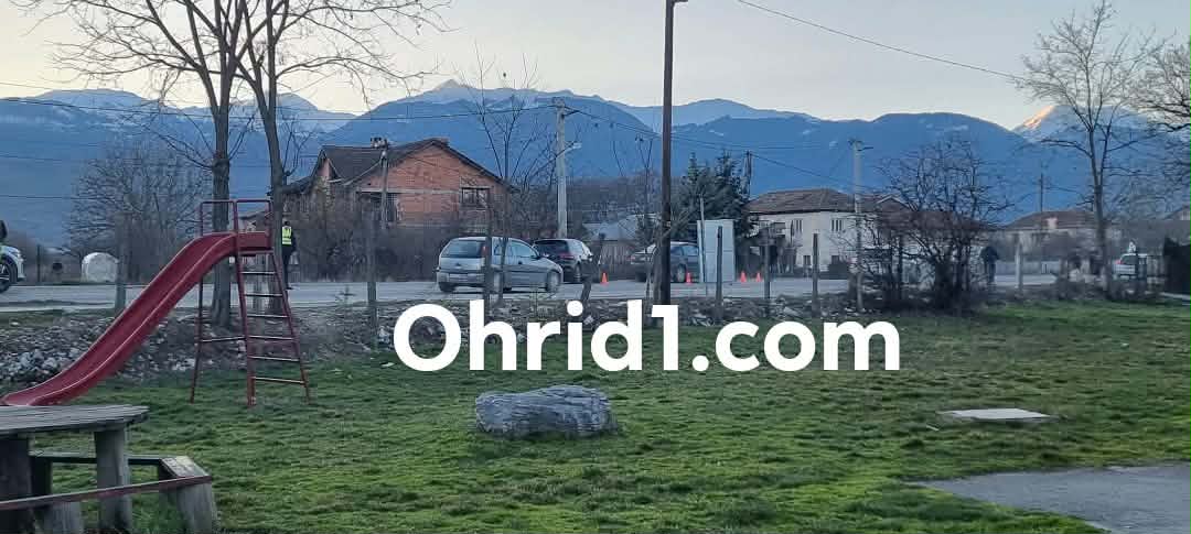 (ФОТО) Сообраќајна несреќа на магистралниот пат Струга-Дебар кај с. Враништа