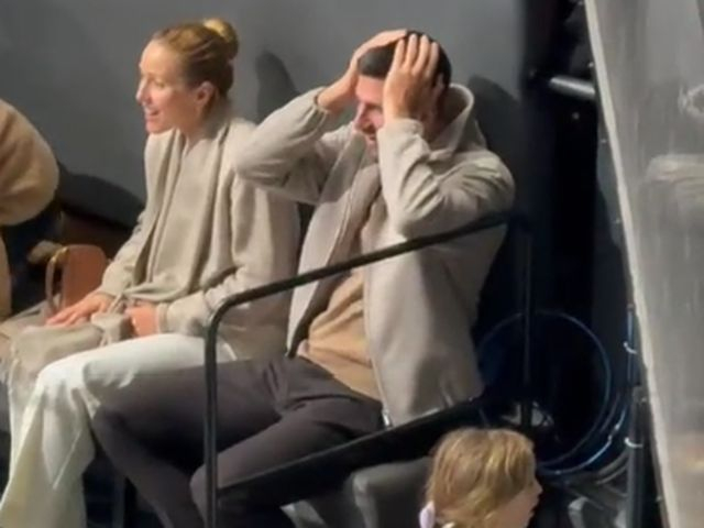 Ѓоковиќ следеше уметничко лизгање и се држеше за глава во шок