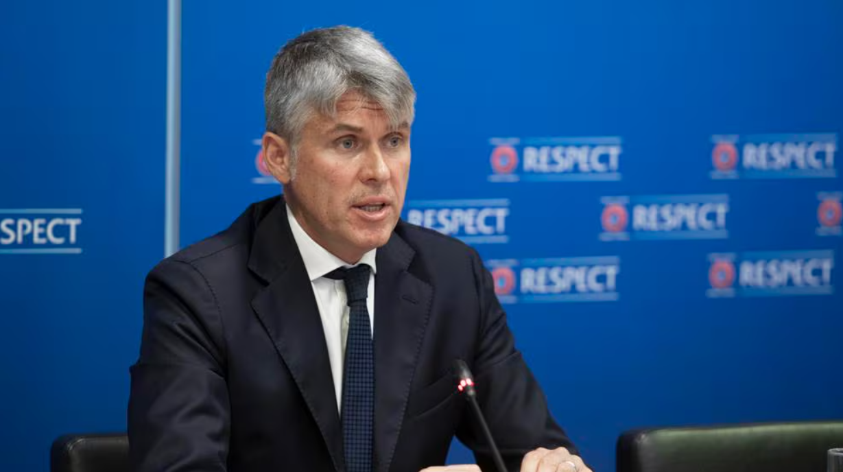 Шефот на судиите во УЕФА – Роберто Росети гостин на првиот човек на ФФМ во Скопје