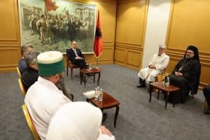 Меѓурелигискиот совет од Елбасан на средба со претседателот на Албанија