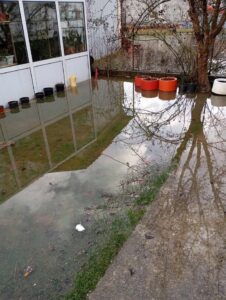 Гостивар: Поплавени куќи и дворови на повеќе локации