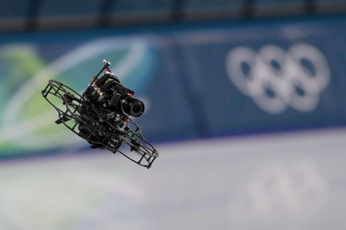 Дроновите на Олимпијадата го променија начинот на кој ги гледаме зимските спортови