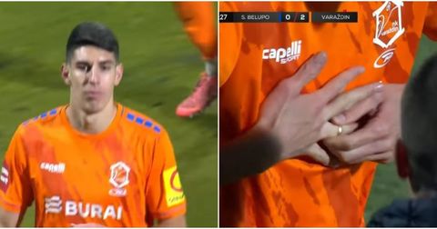 Бизарен момент за Марио Младеновски: Не ја извади бурмата кога влезе во игра и… (ВИДЕО)