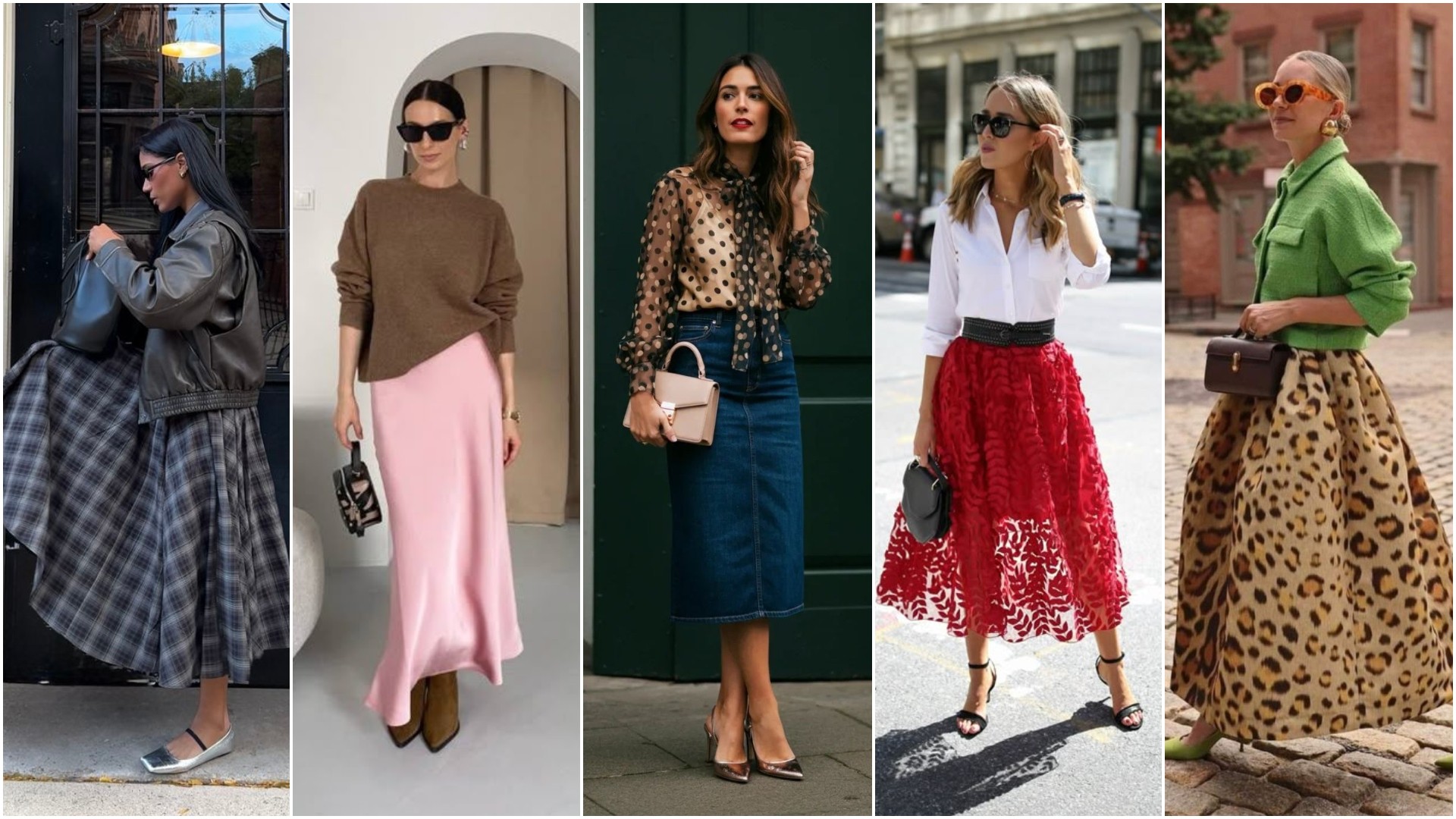 Миди здолништa: 5 модели што се носат сега - и ќе доминираат цела пролет