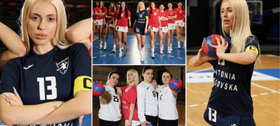 Антониа Гиговска стана заштитно лице на ракометен клуб: „Бев десен бек во основно, знам што значи женска сила“