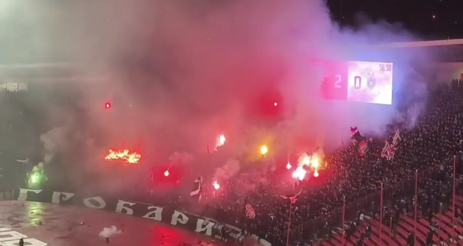 Проценето колку чинеше дивеењето на фановите на Партизан во дербито!