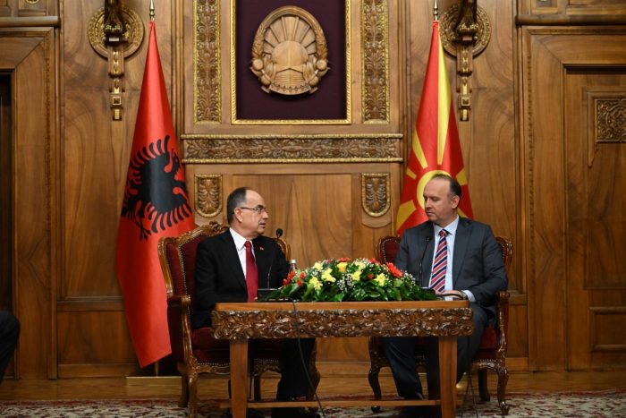 Гаши оствари средба со претседателот на Република Албанија, Бајрам Бегај