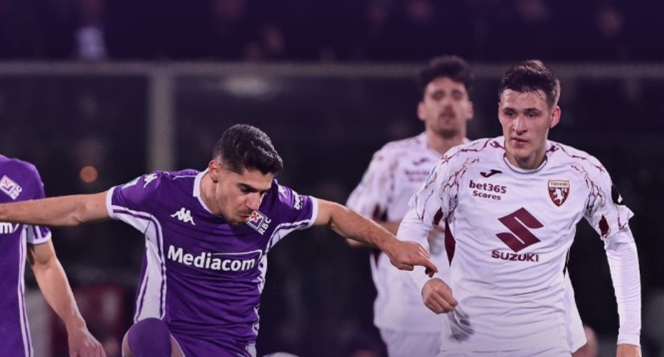 Фиорентина немаше среќа: Прими гол во 94. минута и остана без победа против Торино (ВИДЕО)