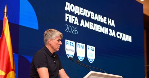Росети: Македонските судии напредуваат, вратата на УЕФА е отворена