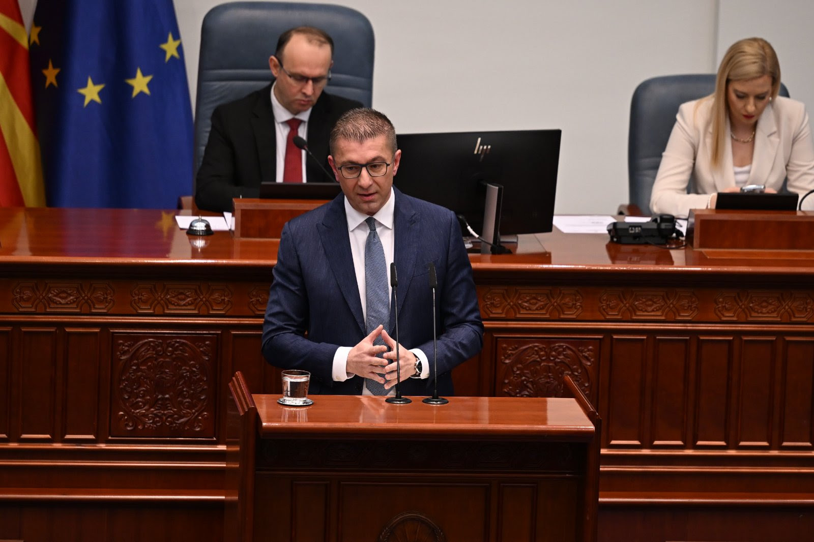 Мицкоски до Филипче: Сто пати ви кажав, за ЕУ нема да водиме мекотелна политика