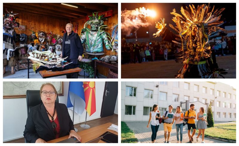 Цветко Багашовски 35 години создава карневалски маски, приватните факултети со забелешки за предлог-законот за високо образование… Што пишувавме неделава