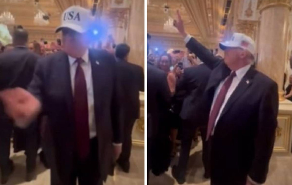 (Видео) Трамп снимен како танцува во Мар-а-Лаго пред нападот врз Иран