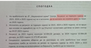Дали наместо К-15, вработените во „Национални шуми“ ќе добијат огревно дрво?