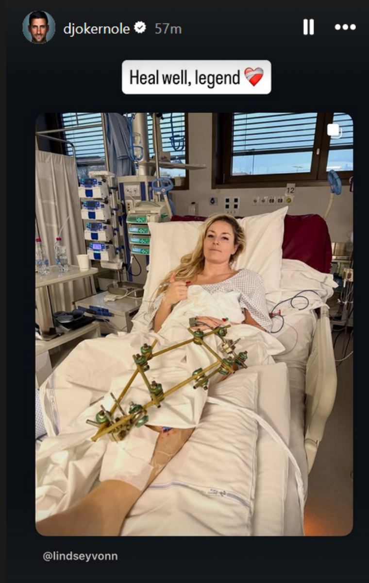 Ѓоковиќ ја виде Вон во болнички кревет и испрати моќна порака (Фото)